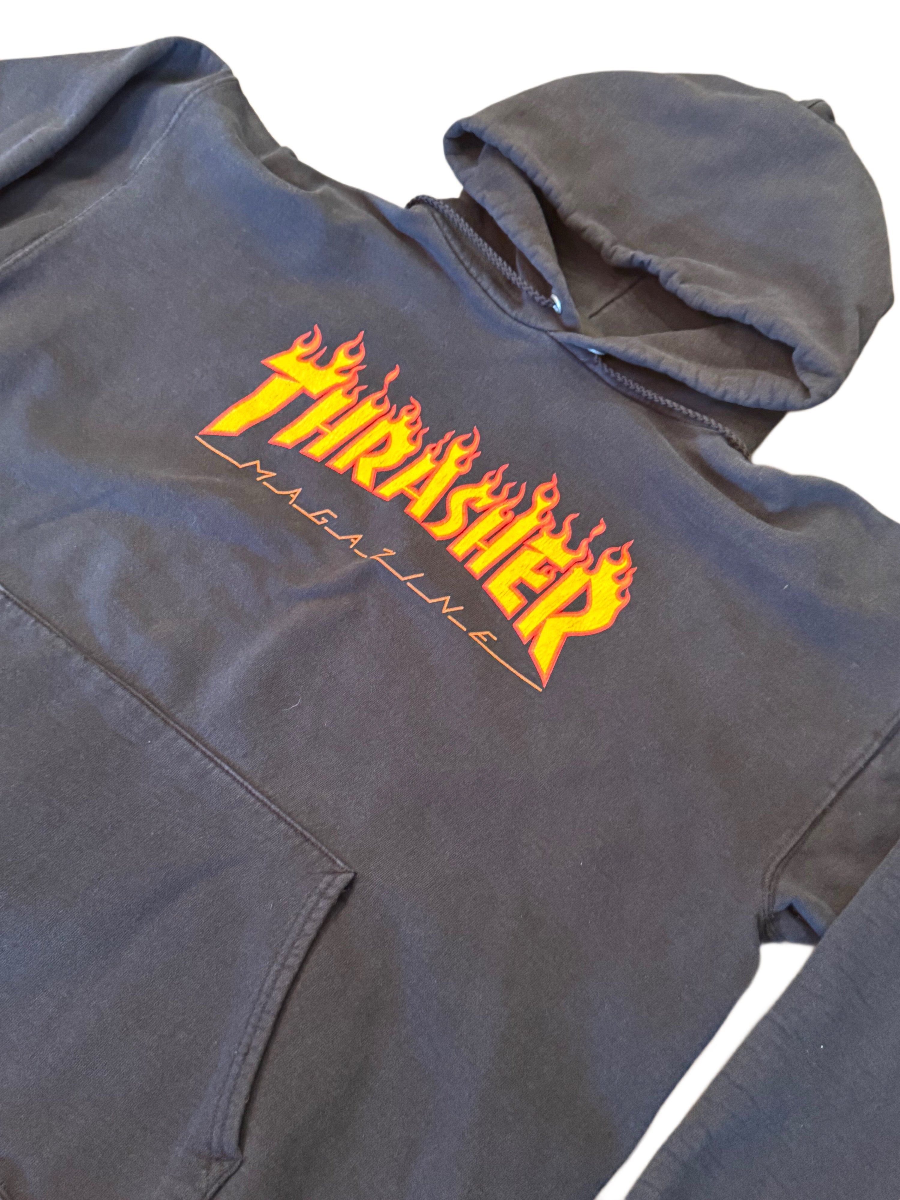 VTG Thrasher Flame Hoodie