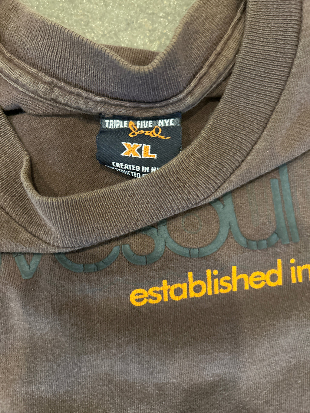 VTG triplefivesoul tee