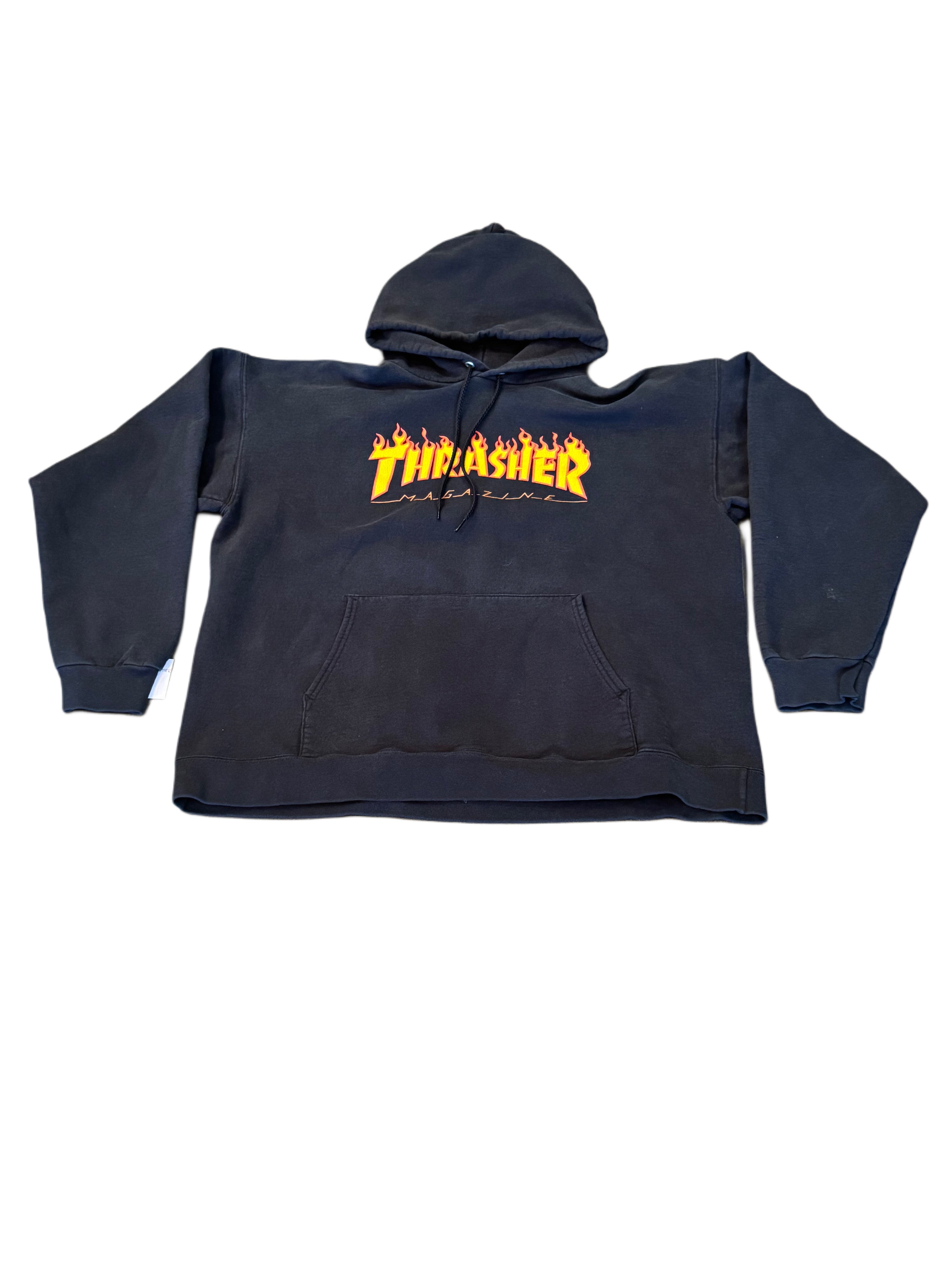 VTG Thrasher Flame Hoodie