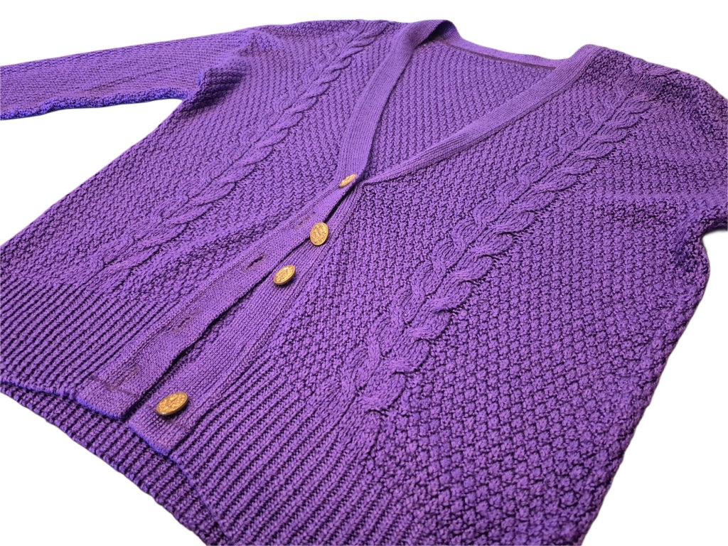 VTG Purple Sweater Vest