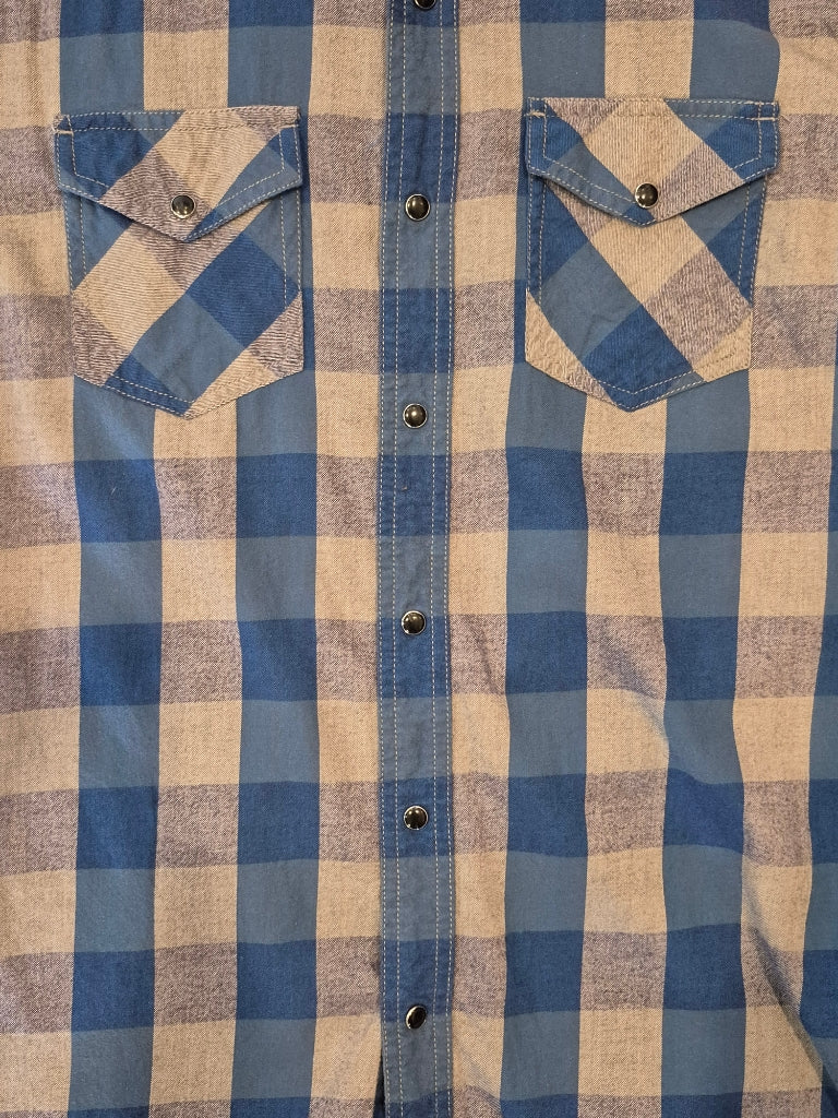 VTG Red Camel Pearl Snap Down