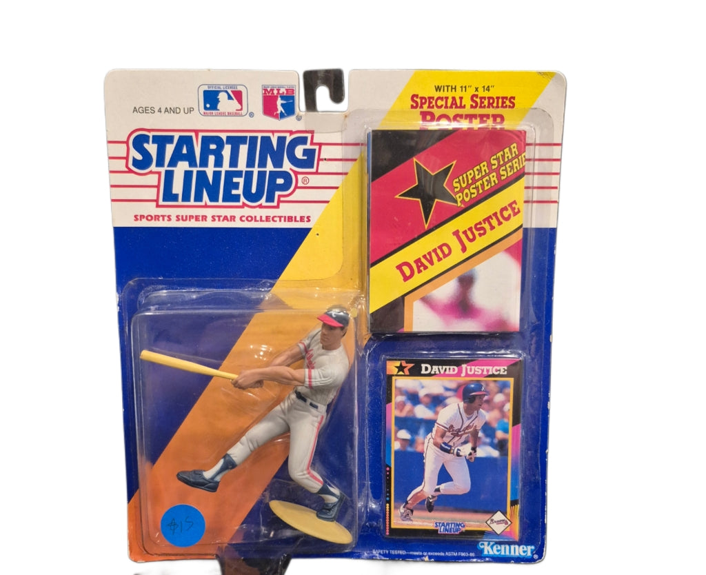 VTG starting line-up (david justice) figure