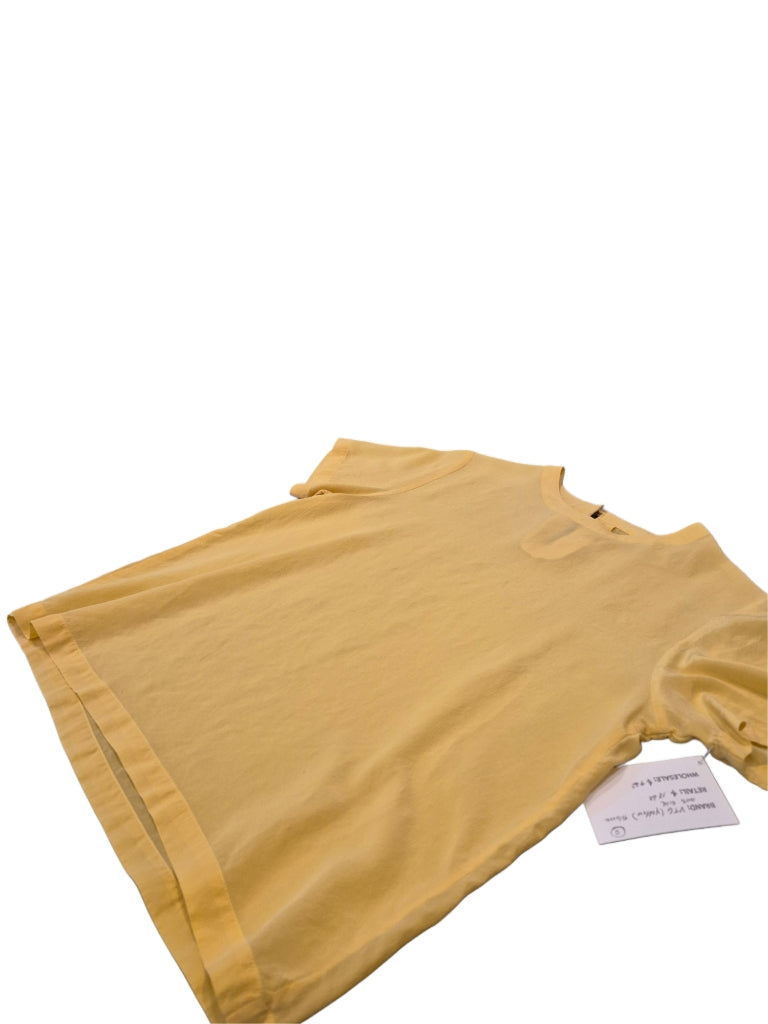 VTG yellow blouse small