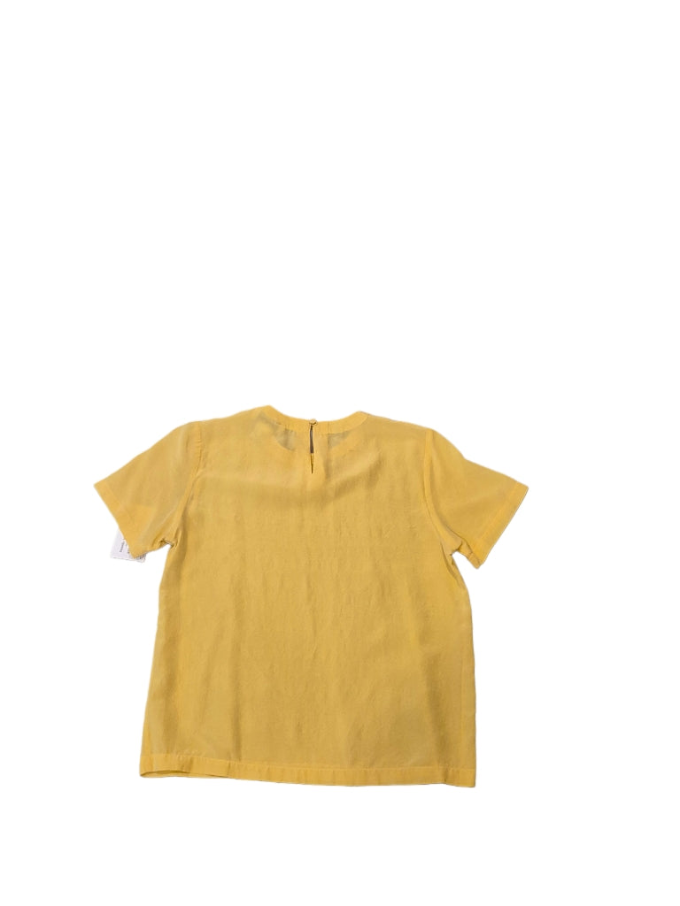 VTG yellow blouse small