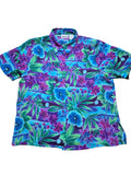 VTG 80s Floral Print Shirt