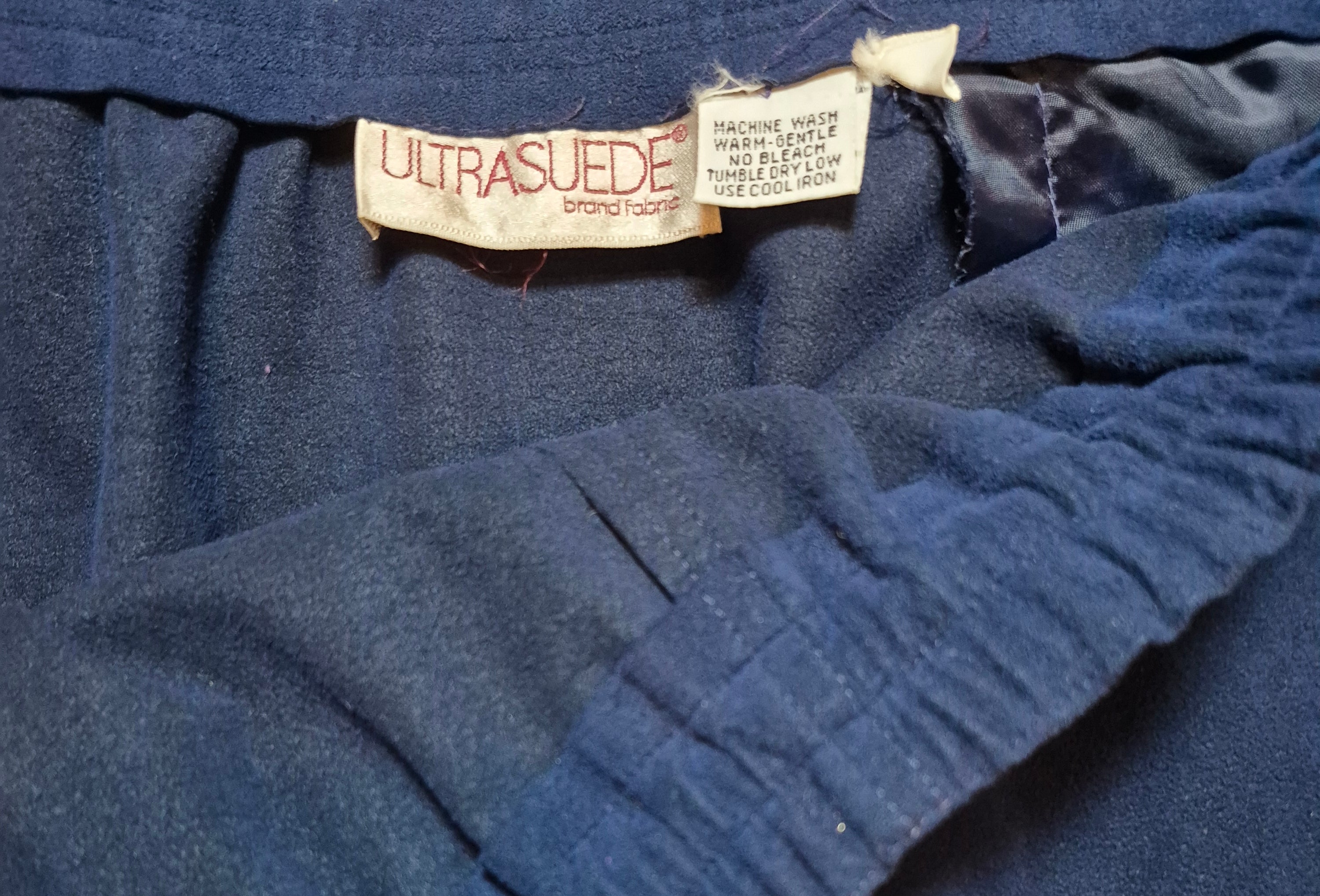 VTG Suede Mini Skirt