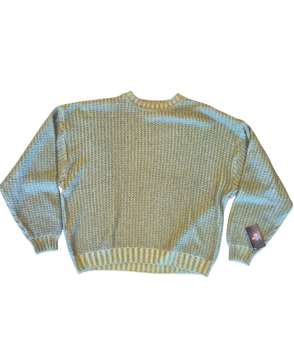 VTG Green Saxony Knitted Sweater